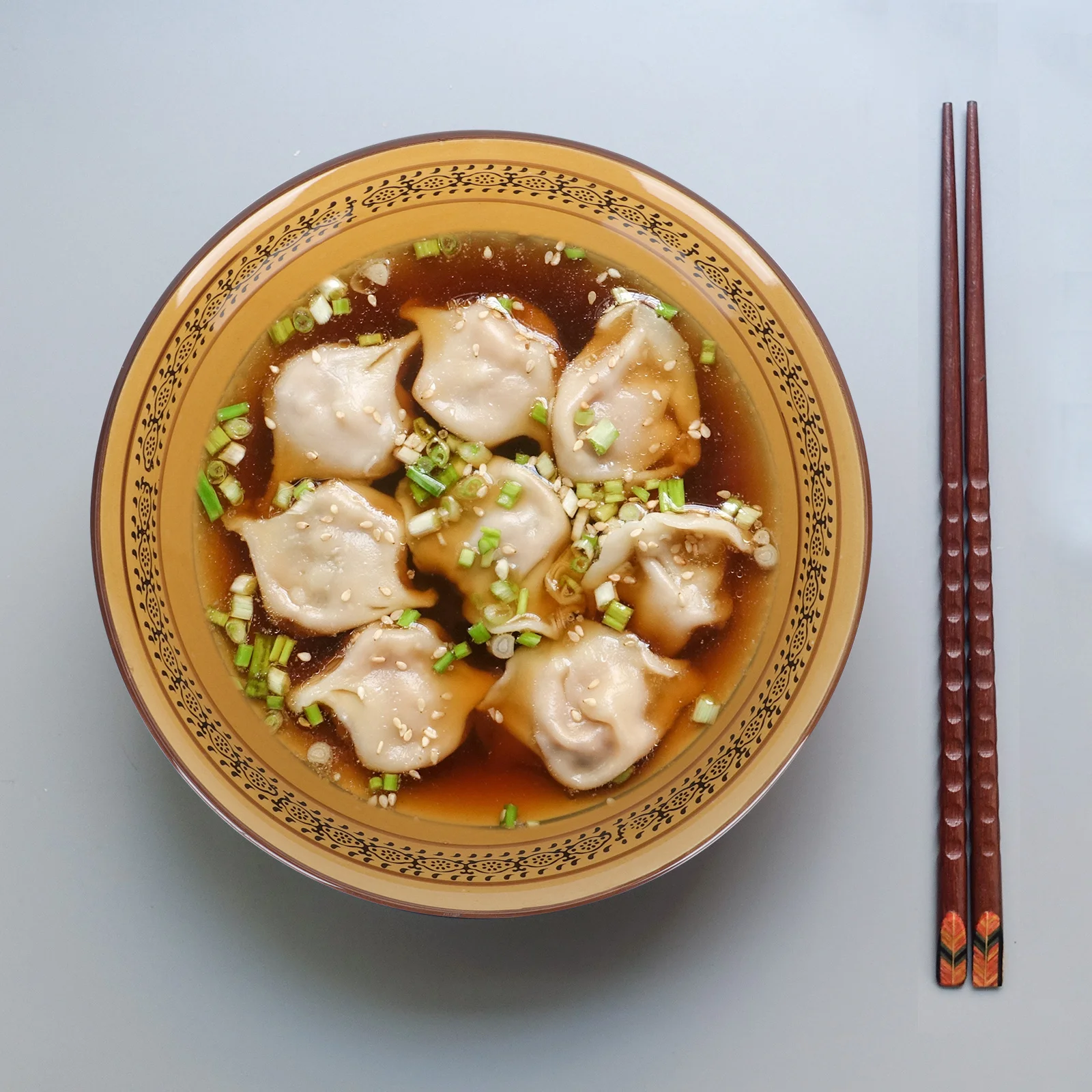 

Керамическая чаша рамэн в китайском стиле с изысканными узорами, практичная домашняя кухня, ресторан, отель, подарок, керамическая чаша