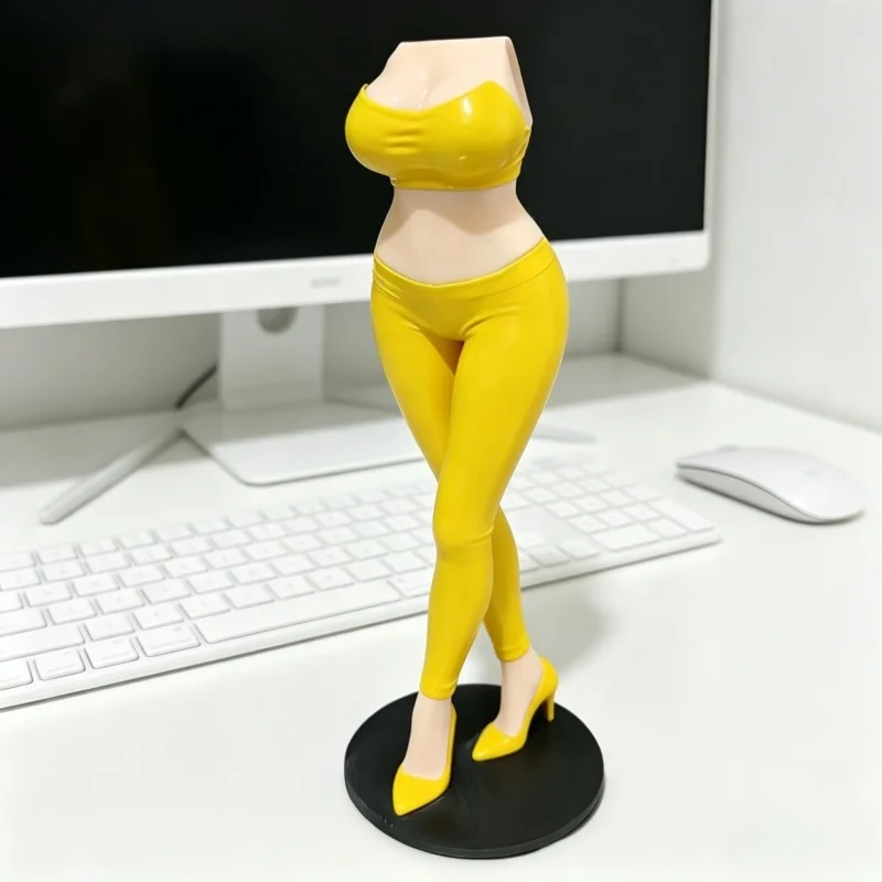 3D Printed Sexy Figure Multi-color Long Legs Plastic Statue High Quality Creative Desktop Ornament Home Decor Gift