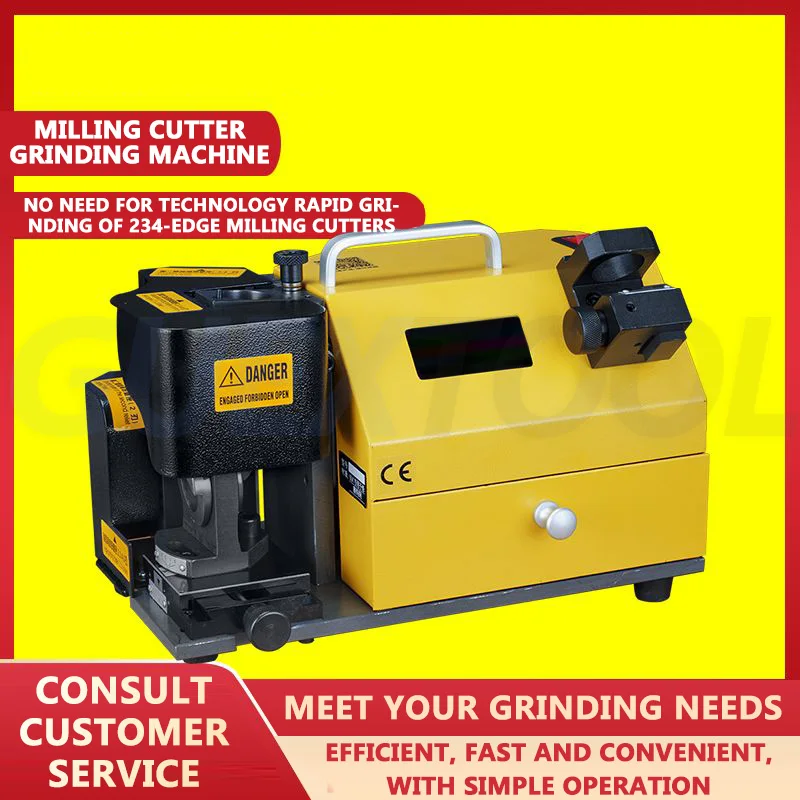 Fully Automatic Milling Cutter Grinding Machine,Drill And End Mill Grinder Drill Bits Sharpener Grinder,Portable Carbide Tools