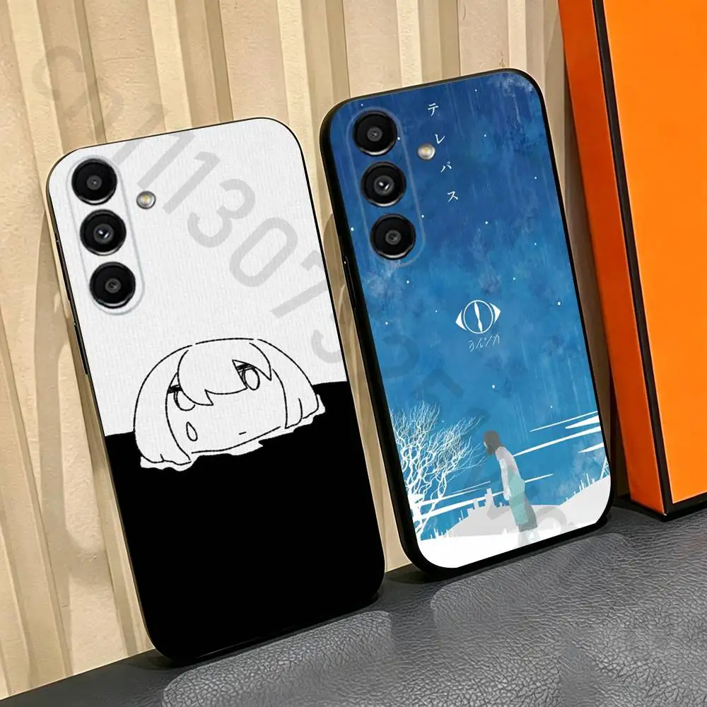 Y-Yorushika Band Phone Case For Samsung Galaxy A13,A21s,A22,A31,A32,A52,A53,A71,A80,Soft Black Shell