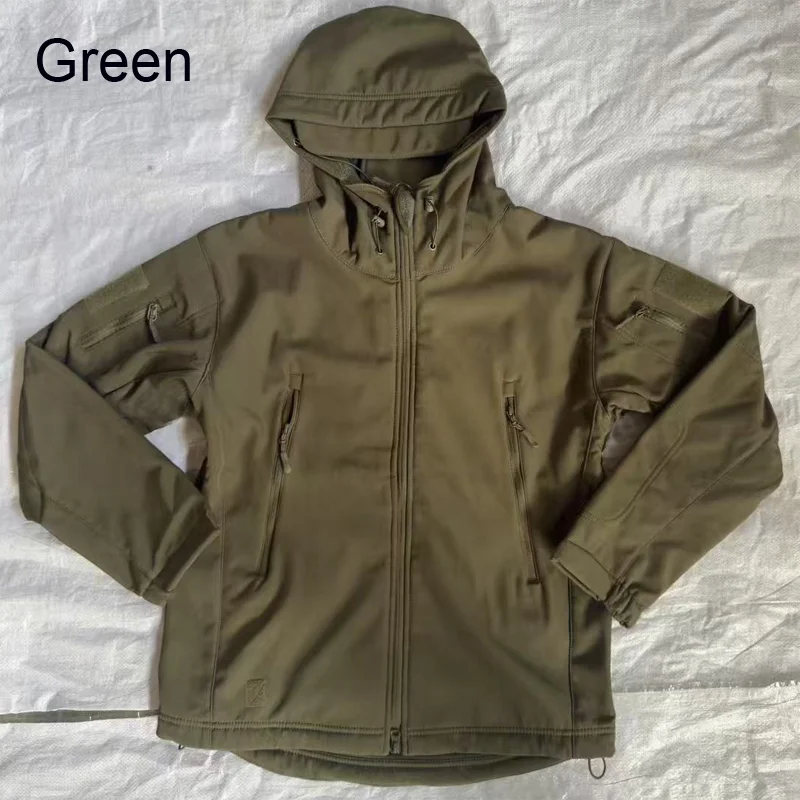 Men's Winter Autumn Softshell Fleece Jackets Windproof Outdoor Fishing Hiking Hunting Thermal Camping Cargo Coats Warm M-5XL 9 S0aad19c64e6644a6828bfeacfbf0cb8ae