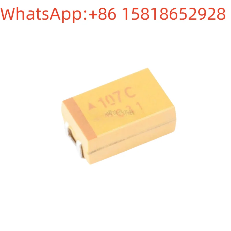 

20 шт. TAJD107K016RNJ оригинальные оригинальные танталовые конденсаторы SMD 7343D 16 В 100 мкФ ± 10%