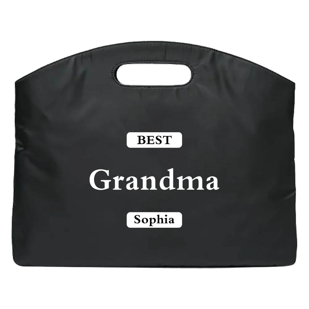 أزياء الطباعة الأعمال مكتب حقيبة الكمبيوتر سعة كبيرة حقيبة يد حقيبة