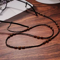 Chic Wooden Beads Beaded Glasses Chain No Fading Sunglasses Lanyard Eyeglass Cord Hanging Neck Strap