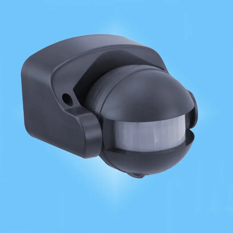 AC 220V-240V 110V 180 Degree Outdoor IP44 Security PIR Infrared Motion Sensor Detector Movement Switch Max 12m 50Hz 3-2000LUX