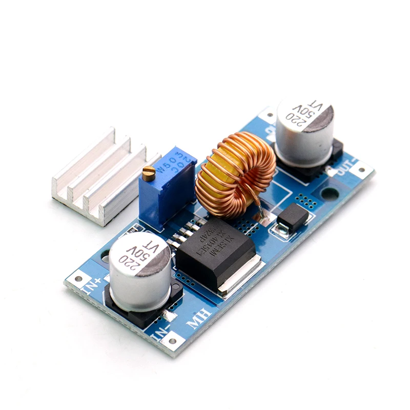 DC-DC XL4015 Adjustable Buck Module: 4~38V High Power, 96% High Efficiency, Low Ripple, 5A