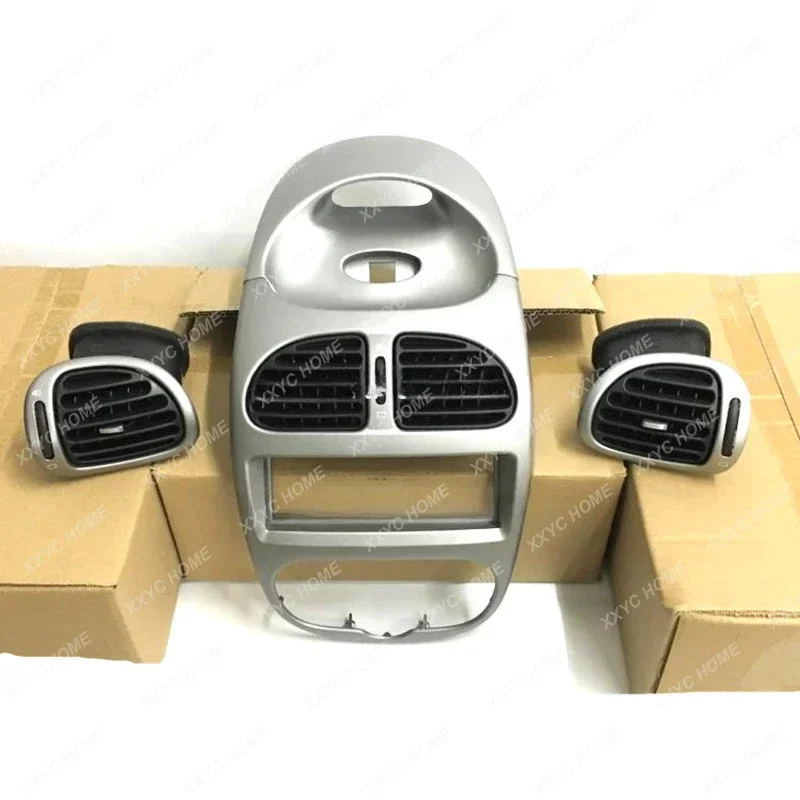 

Новая серебряная крышка приборной панели, вентиляционная панель, для 206 206CC Citroen C2