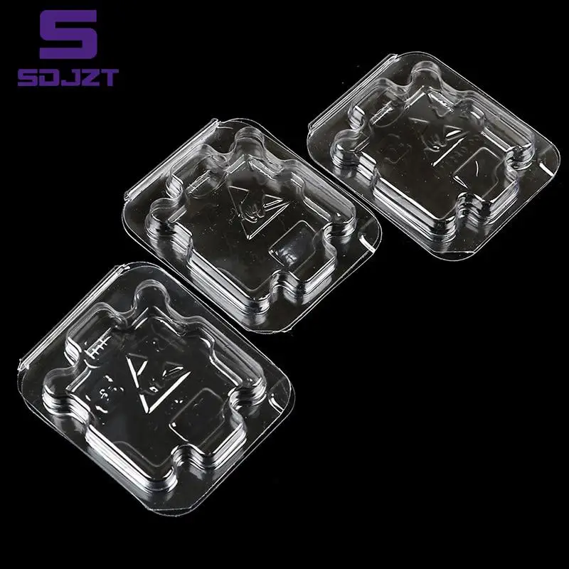 10Pcs CPU case holder tray box plastic protection for socket 775 1150 1156