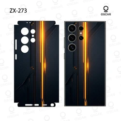 Colorful Decal Skin for Samsung Galaxy S26 S23 S25 Ultra Plus S24 S24Ultra Back Screen Protector Cover Wrap Stones Sticker