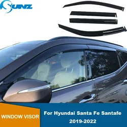 Deflector Windshield For Hyundai Santa Fe Santafe 2019 2020 2021 2022 2023 2024 Weathershield Car Side Window Visor Rain Guard