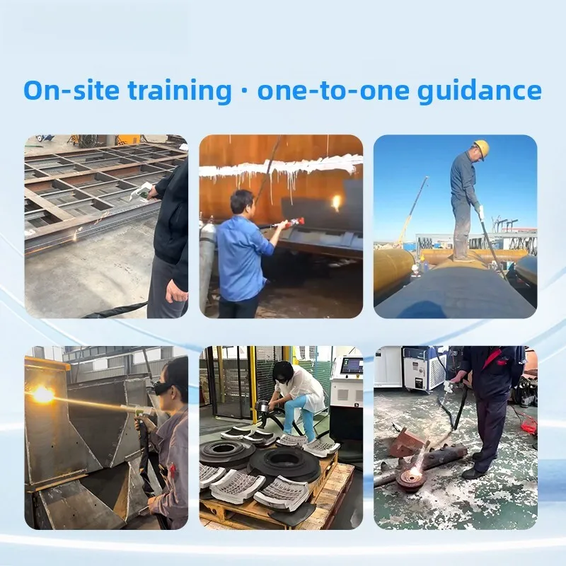 Handheld Laser Remover 3000W High Power Stainless Steel Rust Paint Removal Pulse Industrial Grade Cleaning Machine