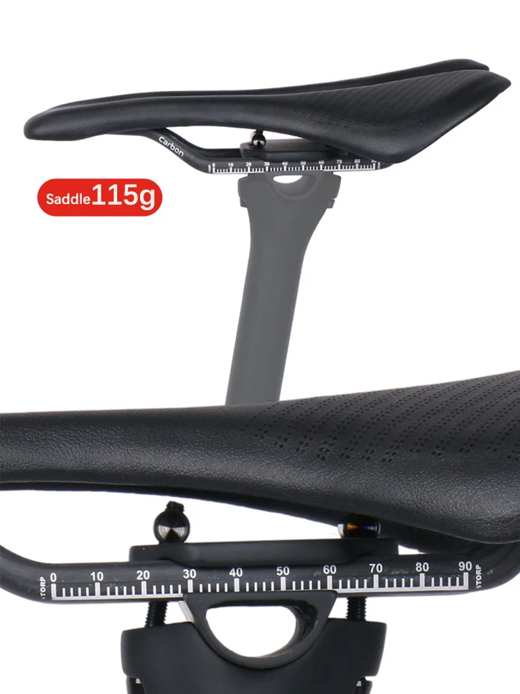 AliExpress ELITA ONE Ultralight Carbon Bike Saddle 118g 3K Weave Road Mountain Bicycle Seat Ergonomic Design 270*143mm Cycling Parts