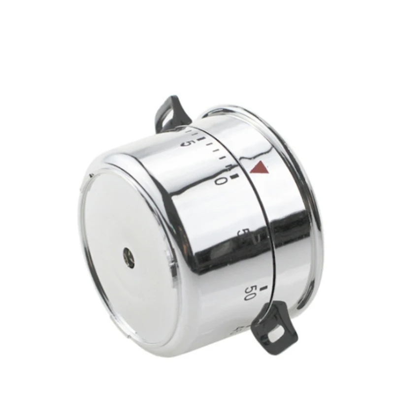 Pressure Cooker Small Timer 60 Minutes Rotating Count Down Time Management Tool for Kitchen Cooking Teaching Work J0MC
