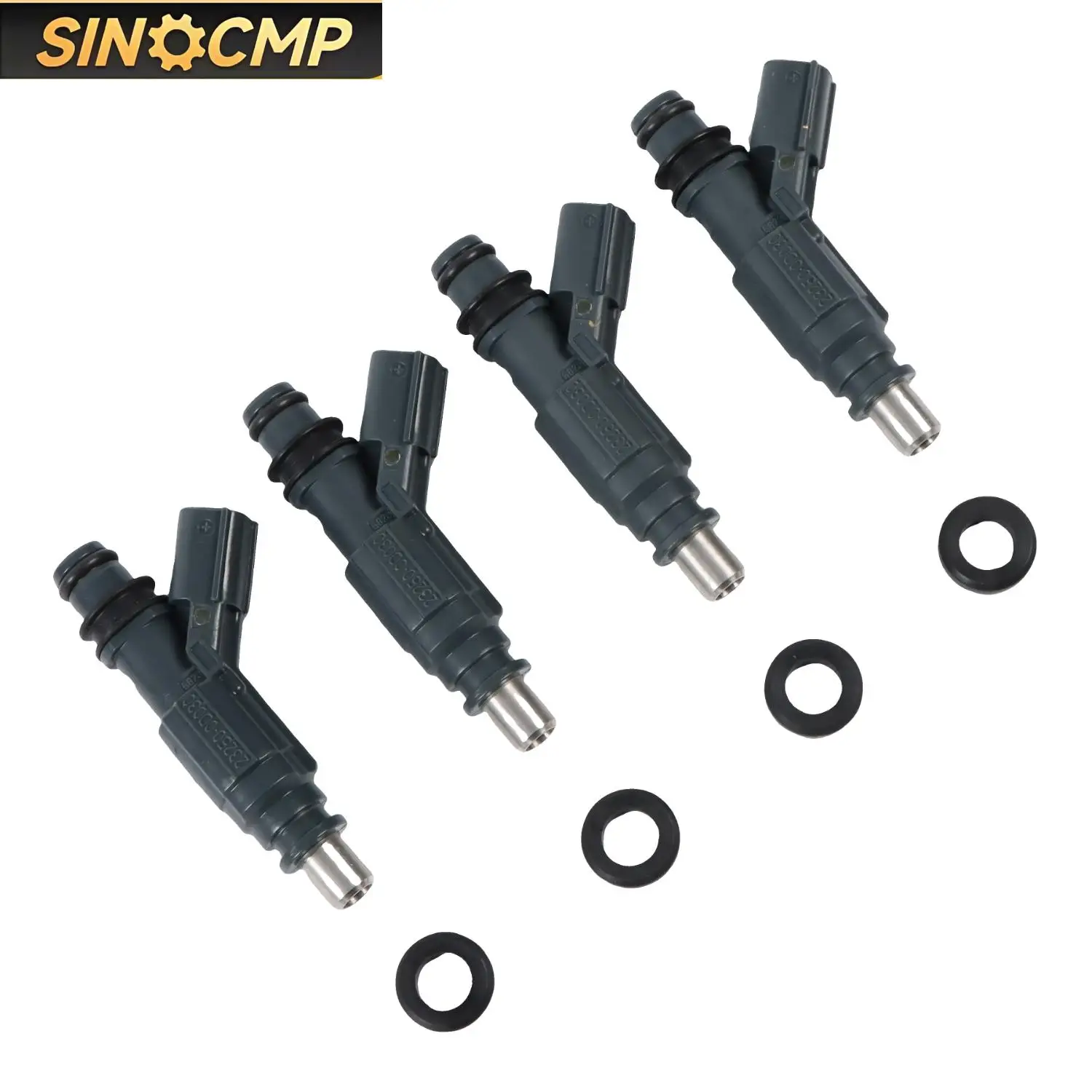 

23250-0D030 232500D030 232090D030 Fuel Injectors Fit For Toyota Corolla ZZE12 E141 ZZE150 F8 Fuel Injector Parts 4Pcs