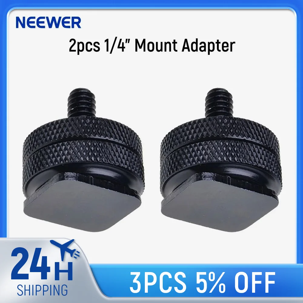 Neewer Two(2) Pack of Durable Pro 1/4