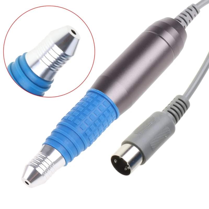 30000RPM Electric Drill Pen Drill Handle Handpiece for DC Connector for Manicure Pedicure Machine Accessory Dropship