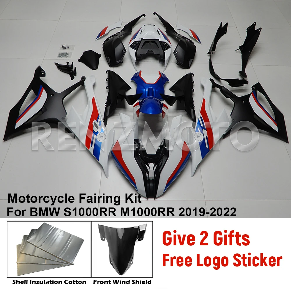 For BMW S1000RR M1000RR 2019-2022 Fairing Motorcycle Set Body Kit Decoration Plastic Guard Plate Accessories Shell Injection 101