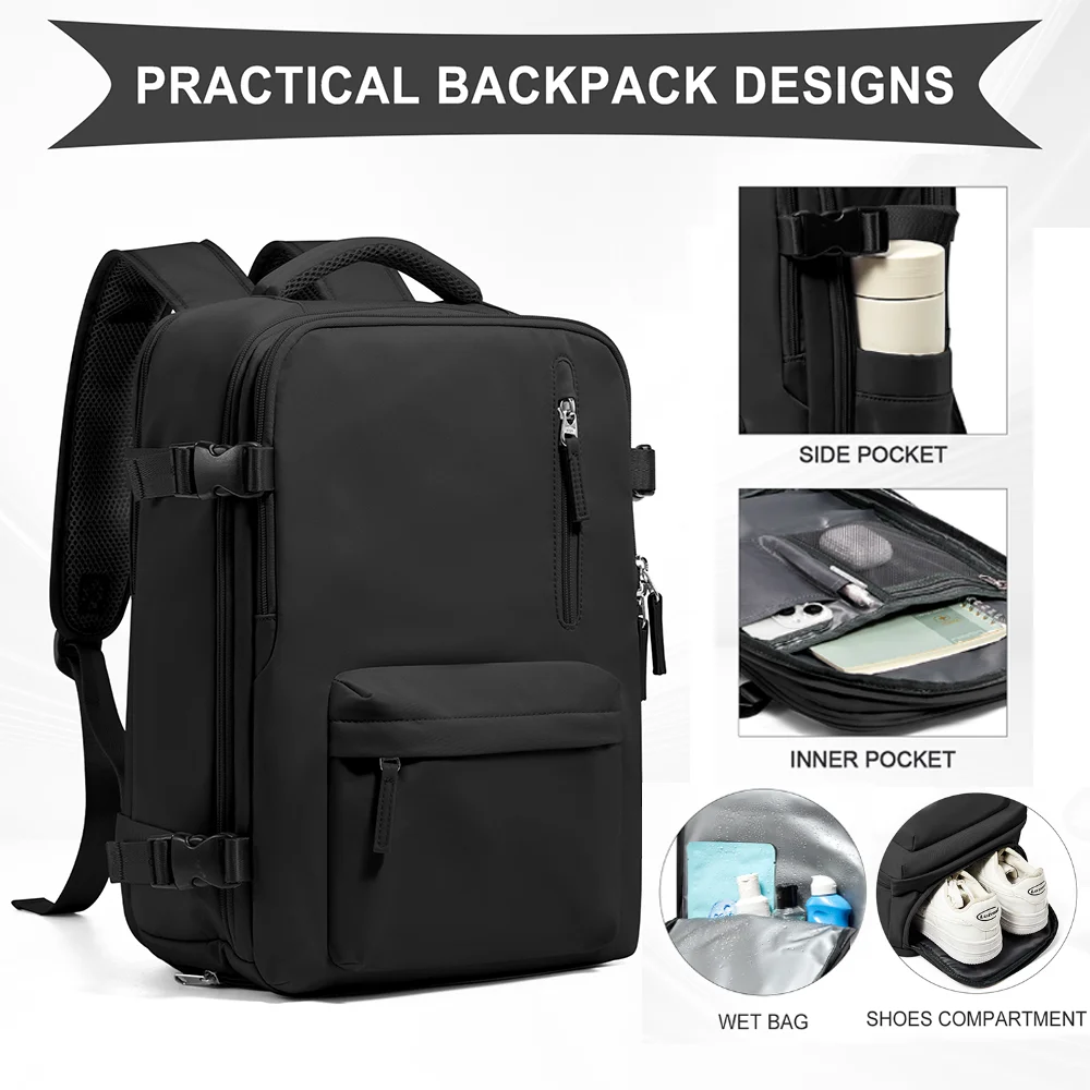 Backpack Travel Cabin Airplane 40x20x25, Cabin Bag 45x36x20 Backpack, Women Large Travel Backpack, Business Men Laptop Backpack
