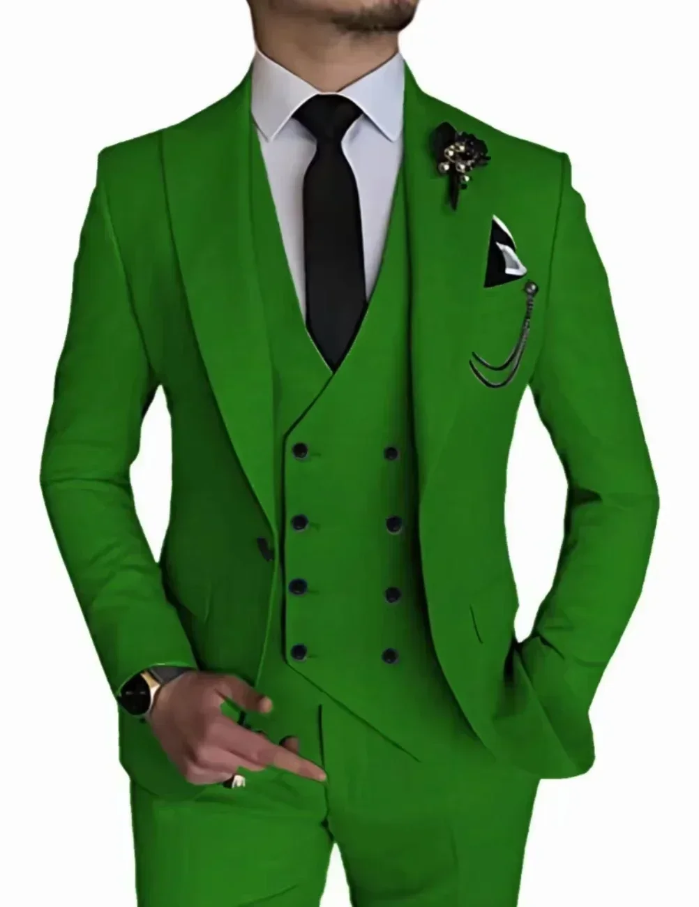green 3pcs