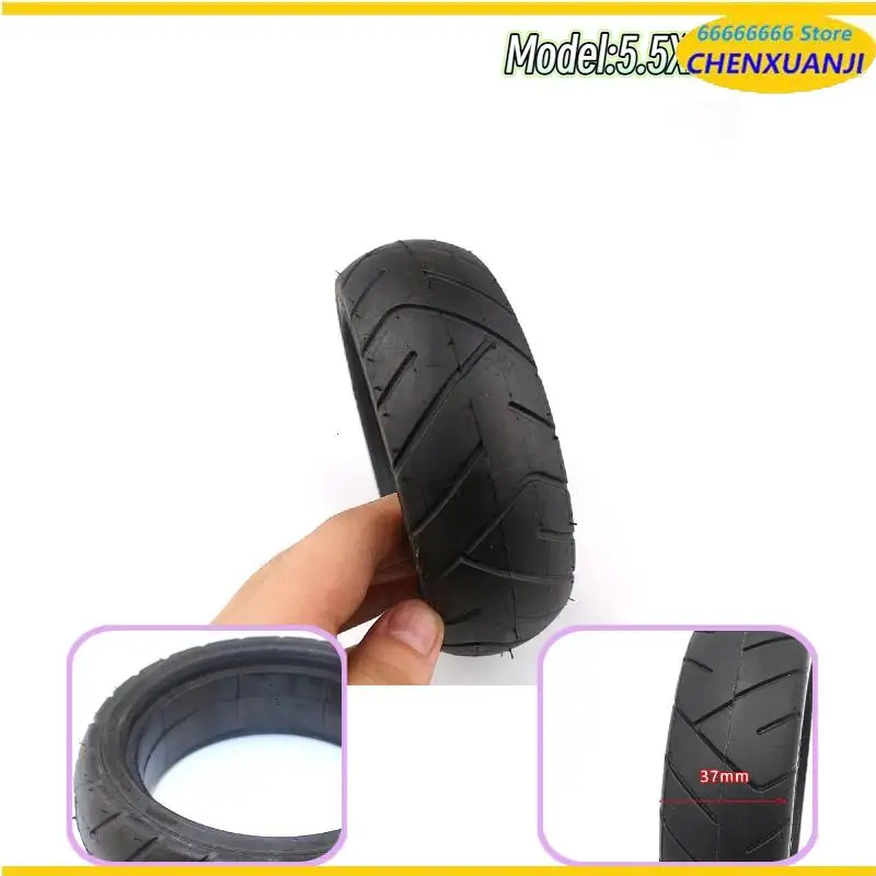 

F0 rear wheel solid tire 5.5X2 inch explosion proof tire for Jackhot carbon fiber scooter Fastwheel F0 electric scooter