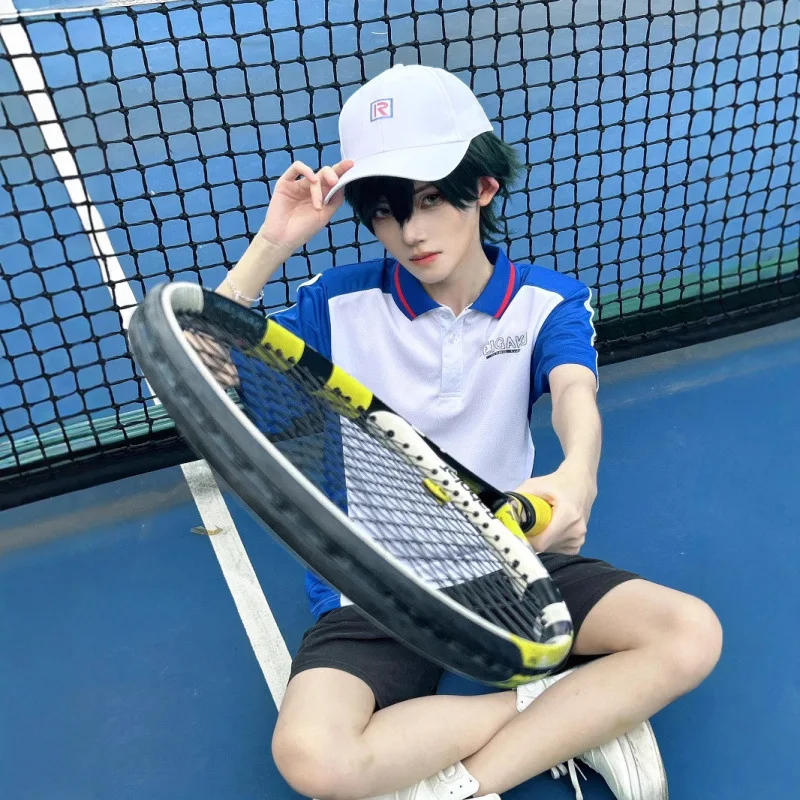 Tennis Anime Ryoma Echizen Tezuka Cosplay Costume Embroidery Jerseys Seigaku Tennis Club Tracksuit Shorts Trousers Shirts Hat