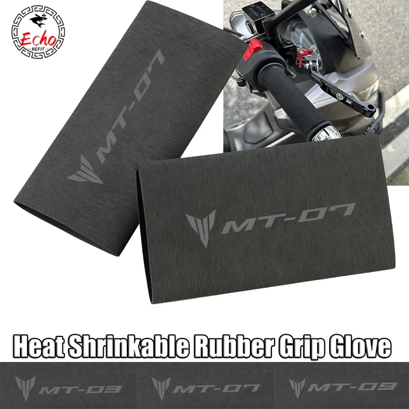 

2024 Hot sale For Yamaha Mt03 Mt07 Mt09 Mt 03 07 09 Recommended Motorcycle Accessories No-slip Heat Shrink Handle Grip Cover