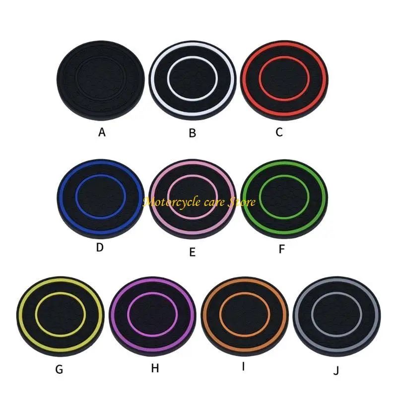 U75F Auto Bottle Holder Honeycomb Insert Mat Car Water Cup Holder Pad Mat