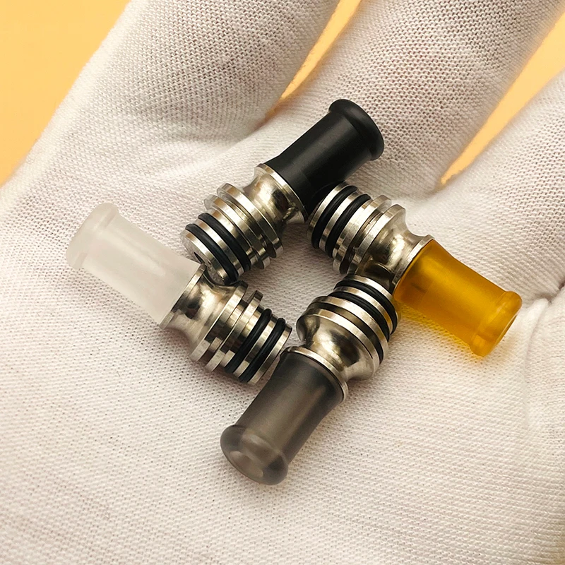 DSX 510 drip tip mtl ss+pc pom pei Materiał odporność na ciepło Ustnik do rda rba rdta rta drip tip waporyzator zbiornik atomizer