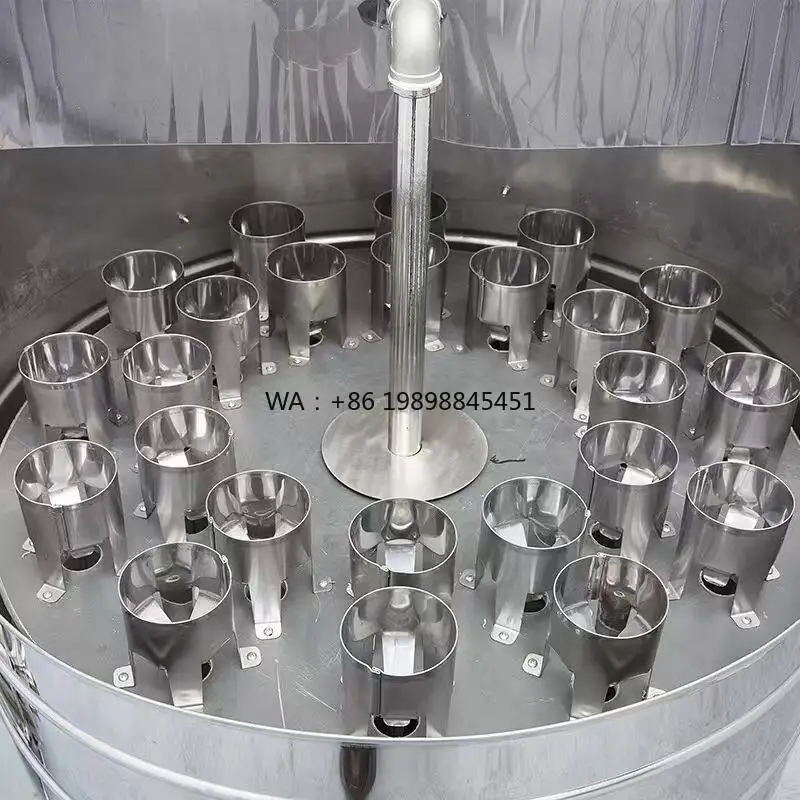 Automatic Pet Recycle Glass Bottle Washing Cleaning Portable 26 32 Head Rotary Milk Wine Stainless Steel Plastic