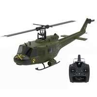 Eachine E190 1:34 UH-1 HUEY Scale 2.4G 6CH GPS Altitude Hold Optical Flow Positioning Dual Brushless Motor RC Helicopter