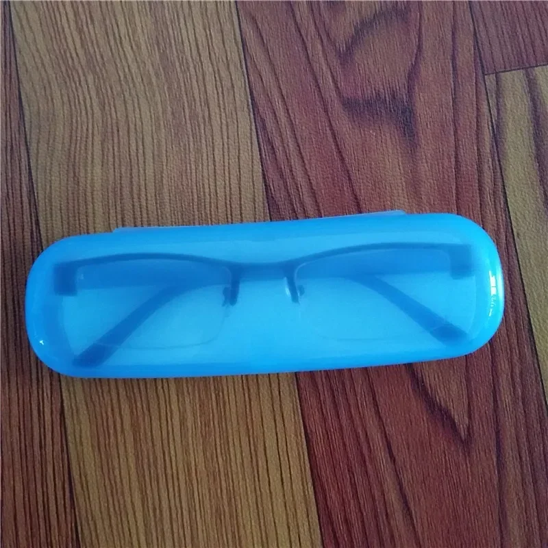 حافظة نظارات بلاستيكية شفافة صندوق نظارات حقيبة الرجال النساء النظارات حماية حالات نظارات القراءة حافظة نظارات الملحقات #3