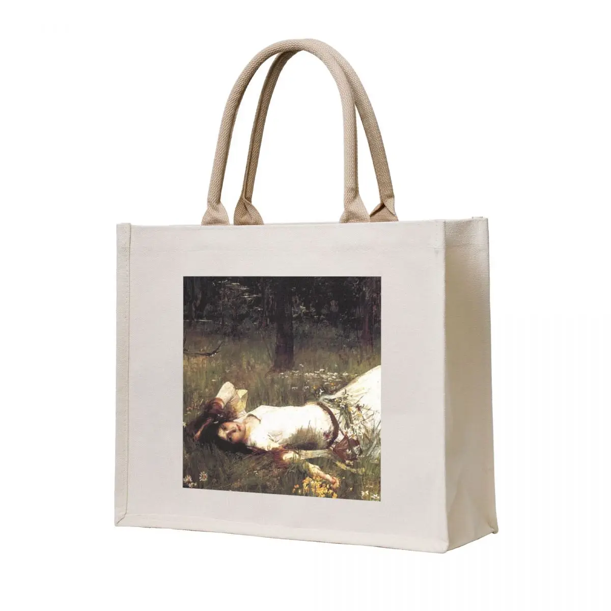 

OPHELIA - JOHN WILLIAM WATERHOUSE Tote Bag Handbags women Reusable bags Women's handbag Gift bags