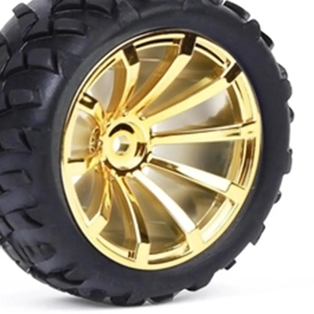 Roda de motor de engrenagem de pneu robô roda pequena inteligente pneu 72MM