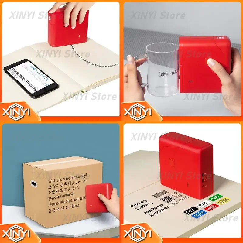 for Portable Expiration Date Stamp Handheld Inkjet Batch Code Printing Mini Coding Machine