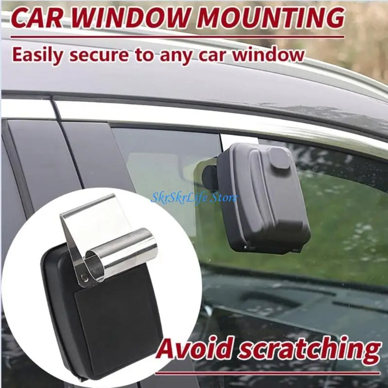 E65E Vehicle Window Mount Lock Box produced Of Strong Metal For Secure Storage And Automobile Sharing Platforms