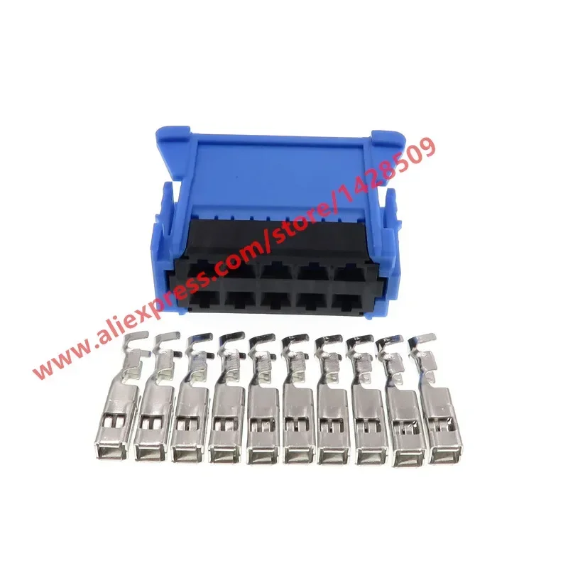 1 Pcs 10 Pin Automotive Blower Resistor Plug Car Air Conditioner Connector For Peugeot 98174-1004
