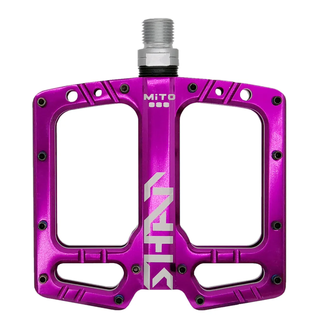 

DH Bike Pedals , Aluminum mountain bike pedals for MTB /BMX Bicycle , Full aluminum made Pedals, Seal bearing , wide platform ,