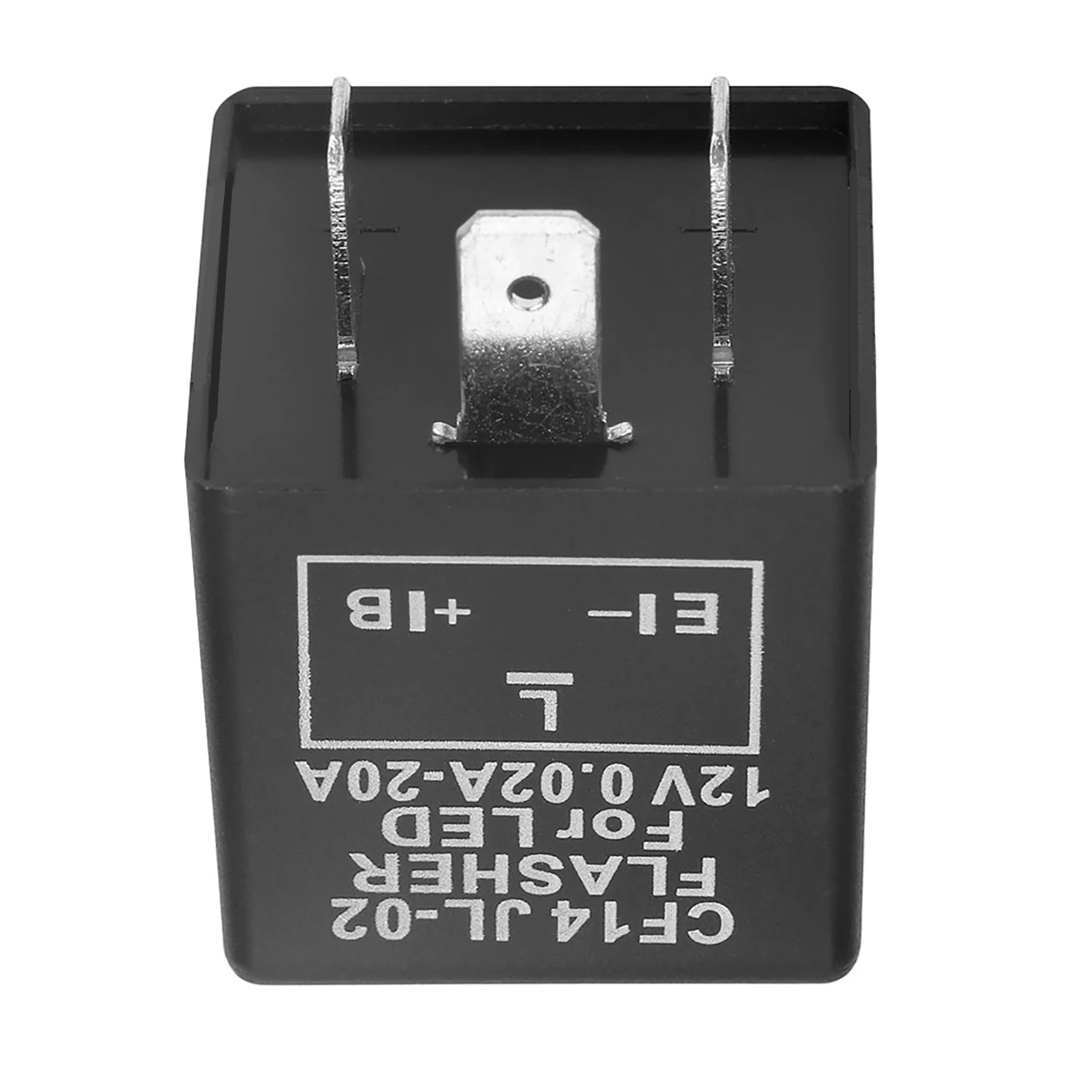 LED Flasher Relay CF14 CF14 JL-02 3-Pin LED Flasher Flash Relay for Turn Signal Light Hyper Flash Fix 12V