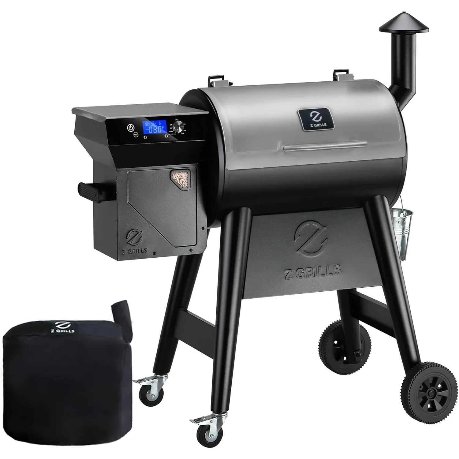 

for Newest Pellet Grill Smoker with PID 2.0 Controller, Meat Probes, Rain Cover, 450E