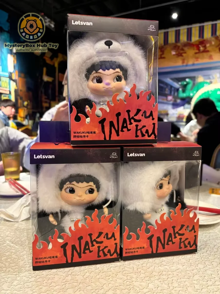 

In stock Genuine Wakuku Pangdada Panda Limited Edition Celebrity Inspired Hanging Charm Kawaii Collectible Gift As Boy