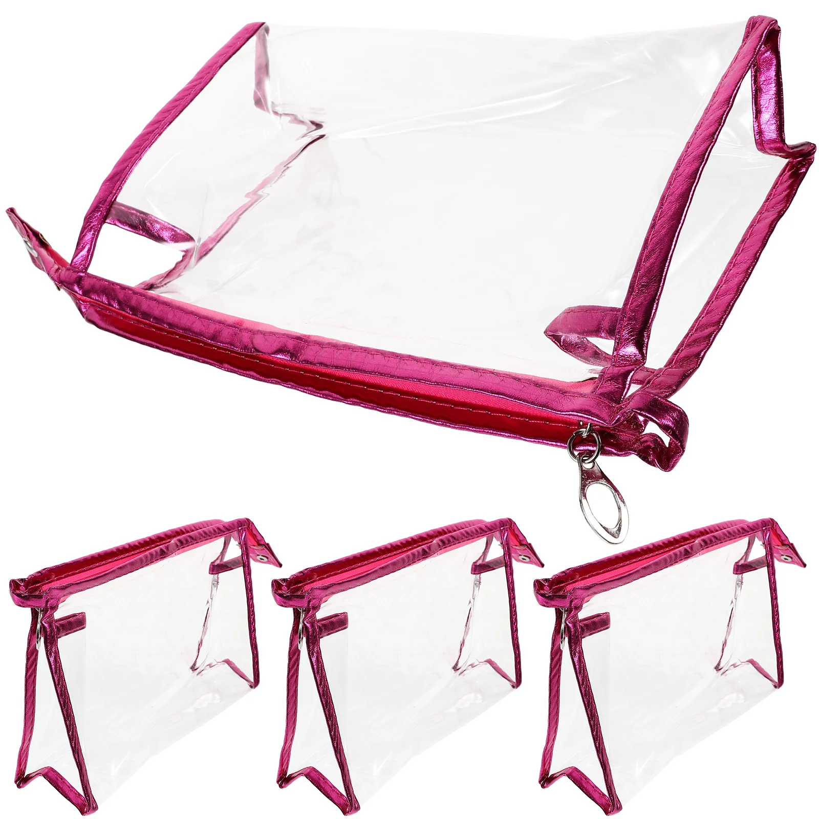 Transparente Make-up-Tasche, PVC-Ganizer, Reise-Kulturbeutel, Aufbewahrungstasche, transparente Toolkit-Tasche, tragbar, wasserdicht