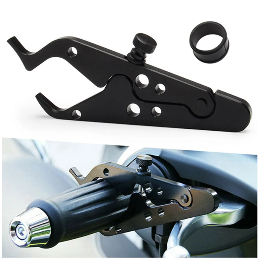 Universal Motorcycle Accessories Accelerator Clip Assist Handle Holder CNC Aluminum Cruise Control Accelerator Clip