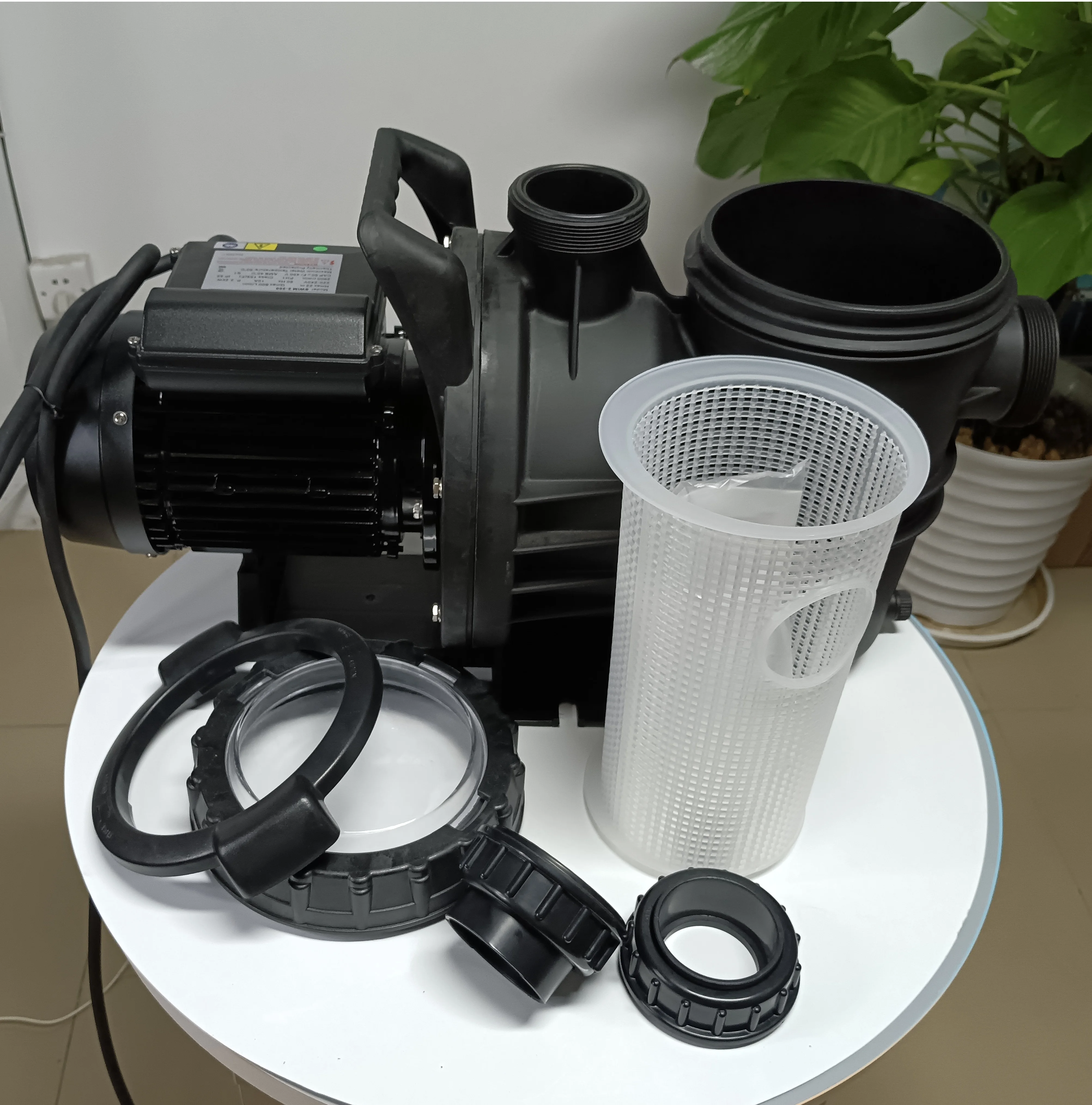 Thermal Protector IP55 Protection Swimming Pool Circulation Pump Machine For Swimming Pool Equipment System