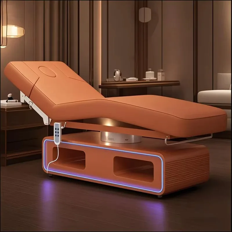 Customizable Modern Design Electric Beauty Salon Spa Lash Bed Chair Metal Material Massage Table & Bed