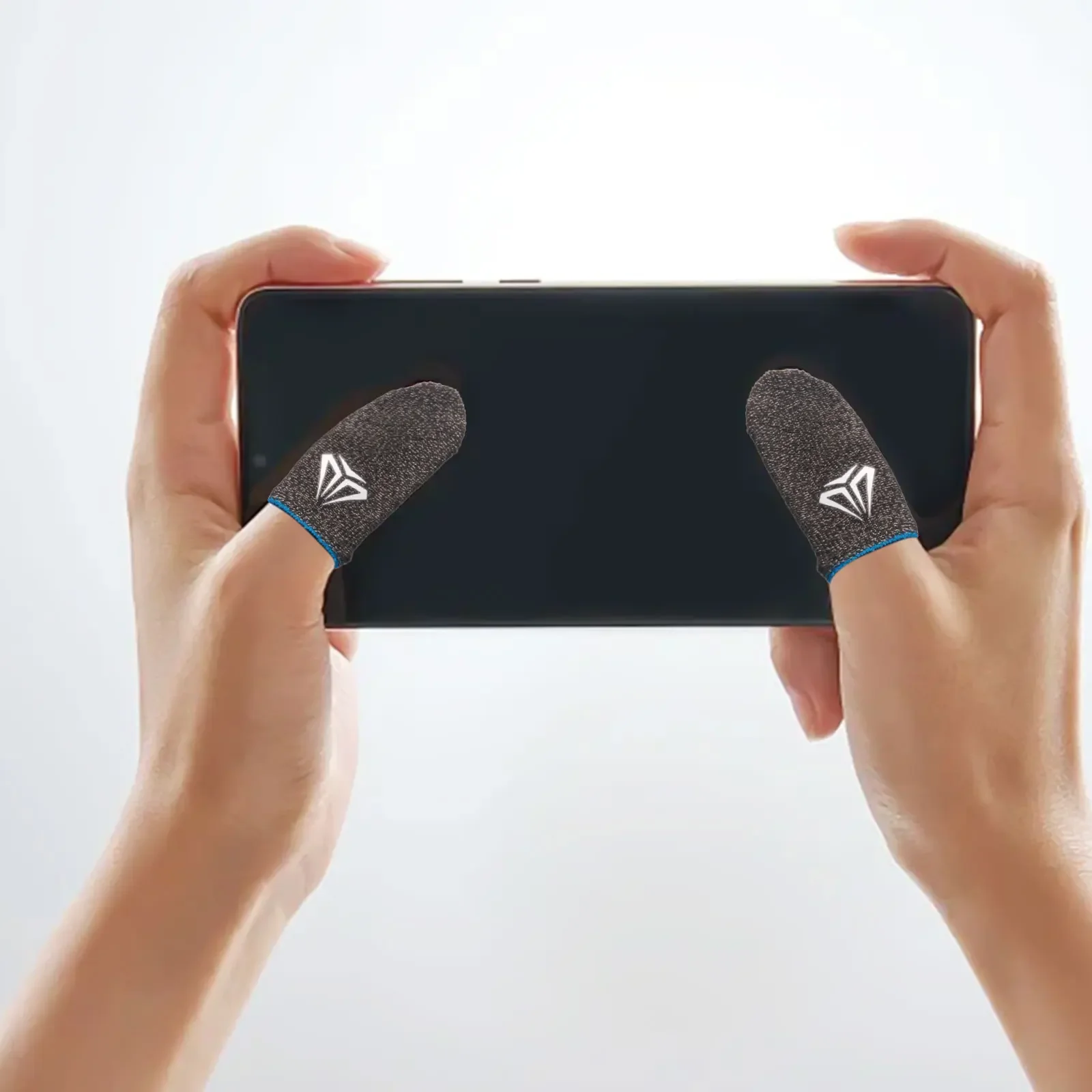 المبيعات الساخنة لعبة قفازات الإصبع Sweatproof المضادة للانزلاق ألعاب الكشتبانات شاشة تعمل باللمس إصبع كم تنفس أجزاء الإصبع