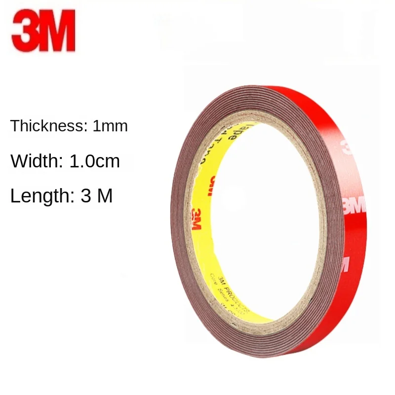 3M VHB Starker doppelseitiger Klebstoff 3M 4229P 5–50 mm wasserdichtes, spurloses Schaumstoff-Klebeband für Auto, Zuhause, Innenbereich, hohe Temperatur