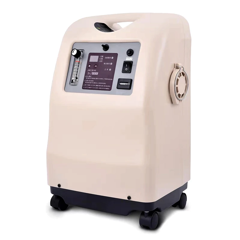 

3L/5L 24 Hours Continuous Oxygen Therapy Portable Digital Oxygen Concentrator 93% stable Flow rate oxygen maker with nebuliser