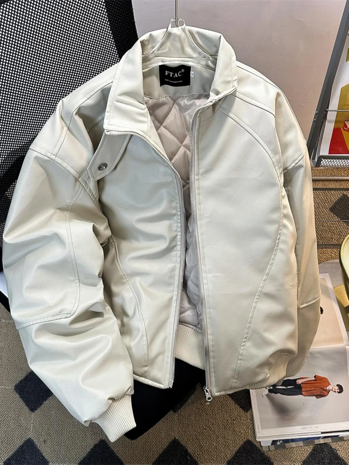 

Mens Jacket Coat Metal Button Dept Department Store Section Brands Original Quality Fashion Classic Menswear Autumn Winter Style