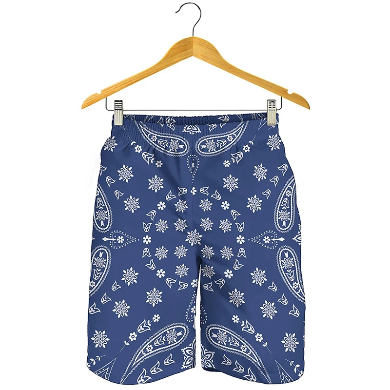 Short de plage imprimé 3D pour homme, short à motif cachemire noir, vêtement à séchage rapide, zone me, maillot de bain