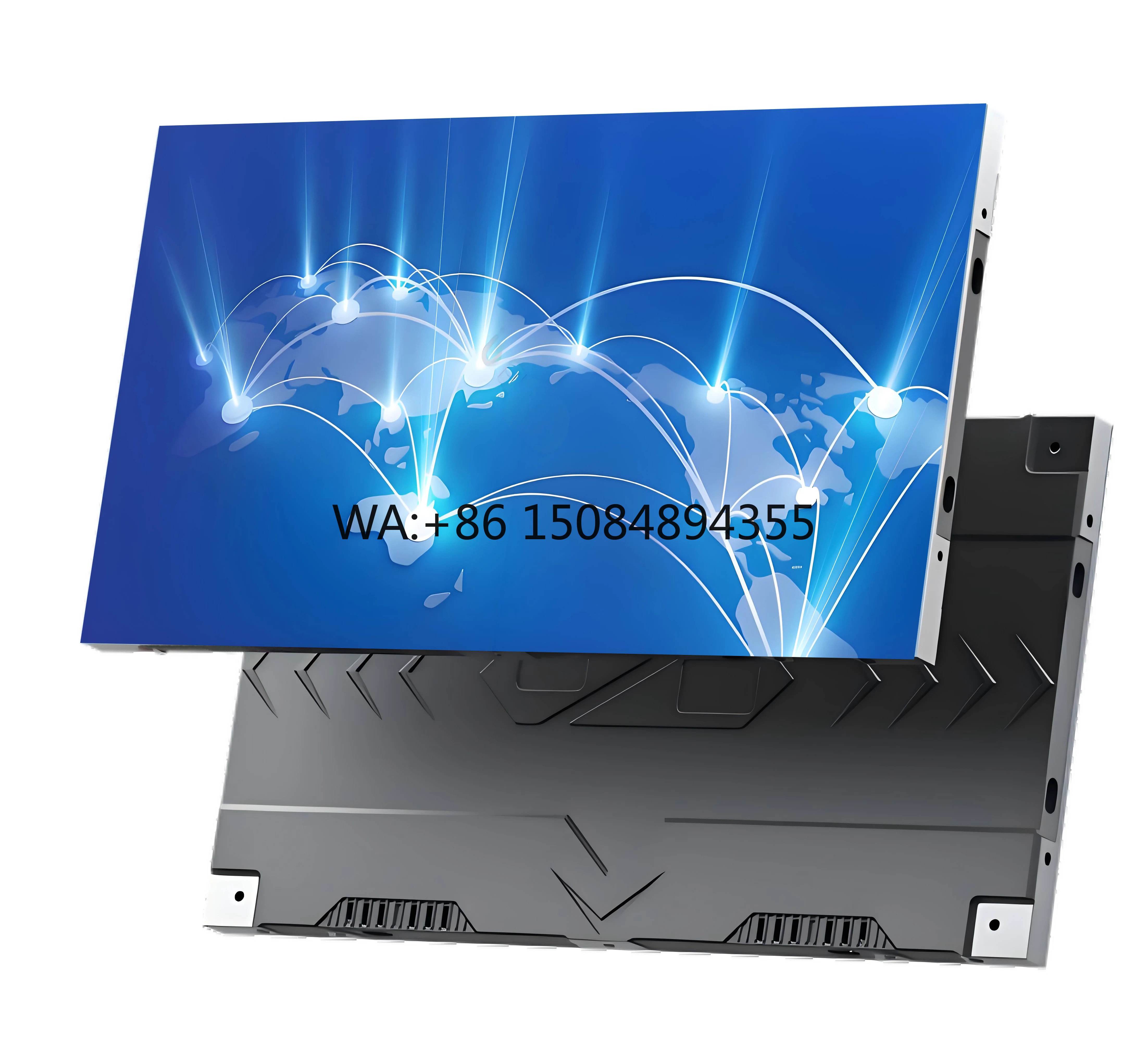 HD Full Color P1.86 Indoor Fixed LED Video Wall 640mm X 480mm 800-1000CD/m Brightness 5-Year Warranty LED Advertising Display